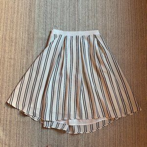 Glamorous Striped Midi Skirt